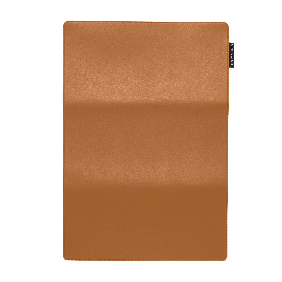 Ministry of Milk® Vegan Leather Mat Caramel & Cream