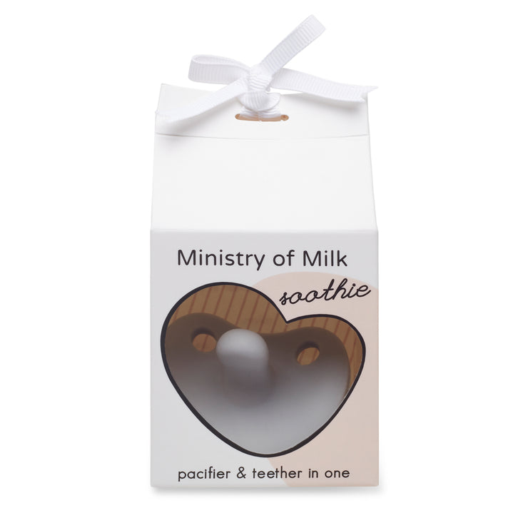 Ministry of Milk® Pacifier Light Gray