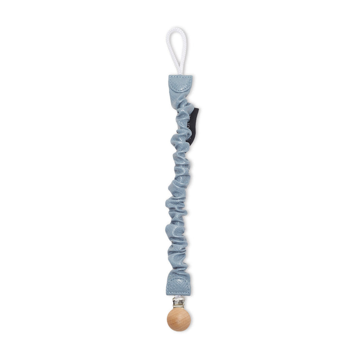 Ministry of Milk® Twine Pacifier Clip Light Blue