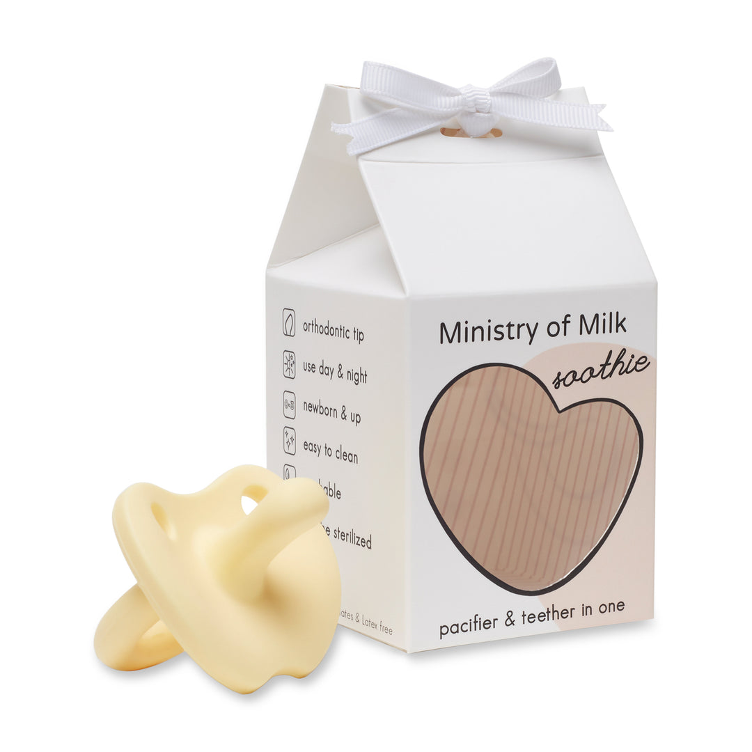 Ministry of Milk® Pacifier Light Yellow